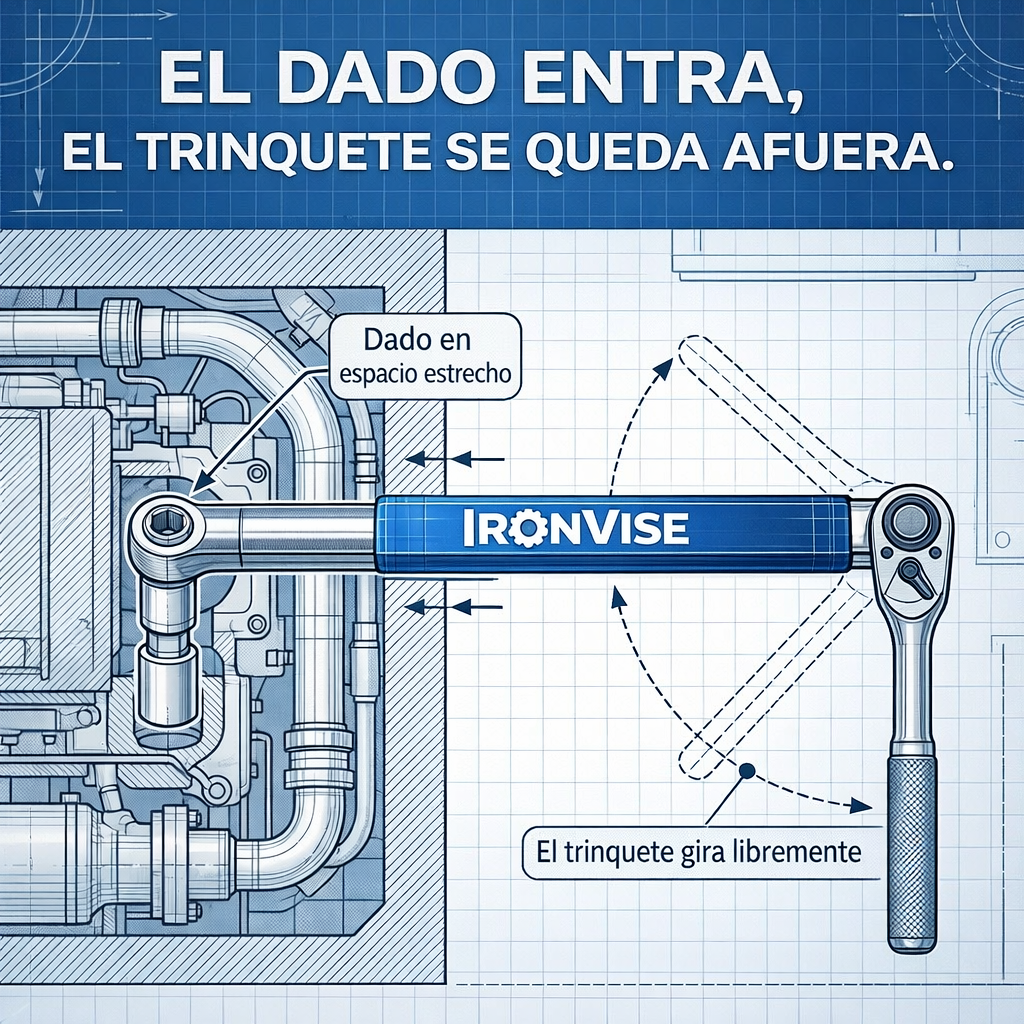 IronVise™ - Torque en espacios imposibles